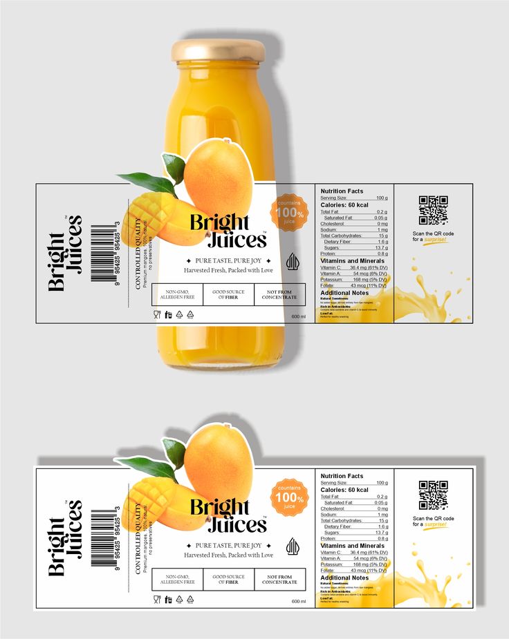 Food Product Label